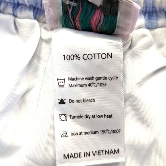 The Smocking Place Swim Trunks Boys Size 5 Blue Gingham Boutique - Picture 5 of 5